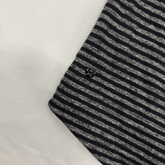 Lululemon 1/4 Zip Gray Black Heathered Pullover Performance Women's Large - Picture 7 of 7